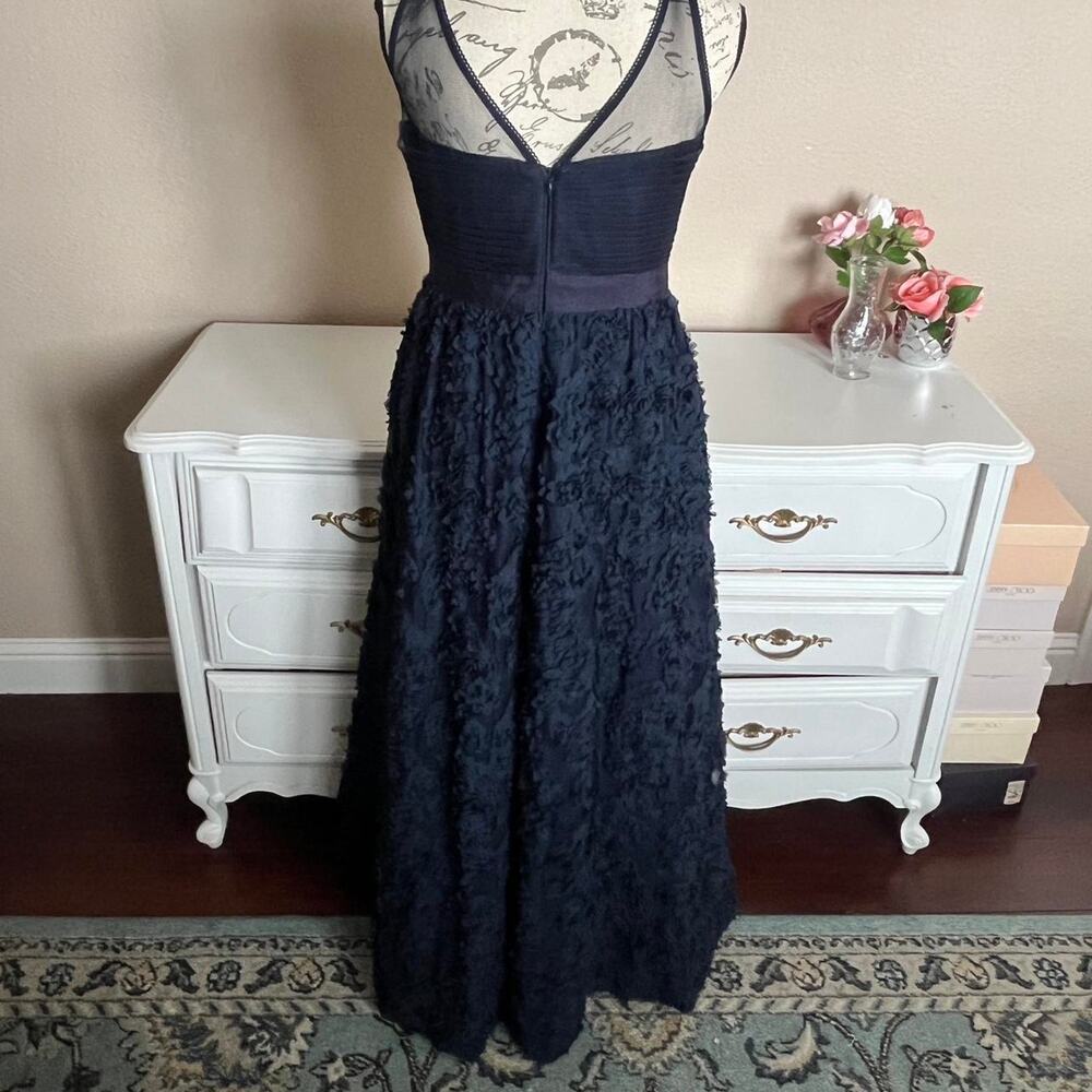 Black maxi floral gown - Picture 4 of 6